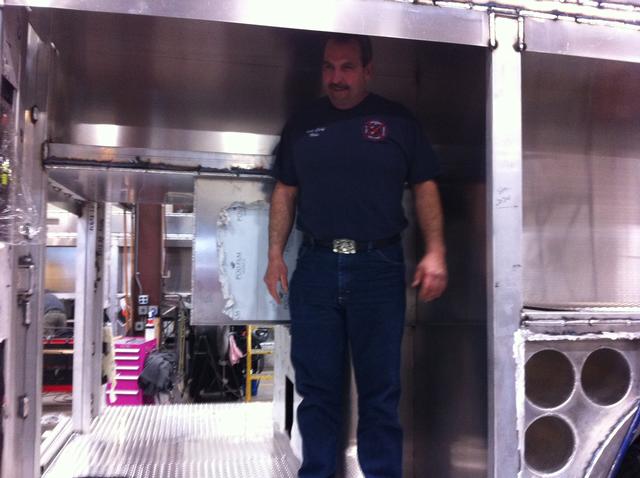 New truck in production at Ferrara Fire Apparatus - 2/21/13